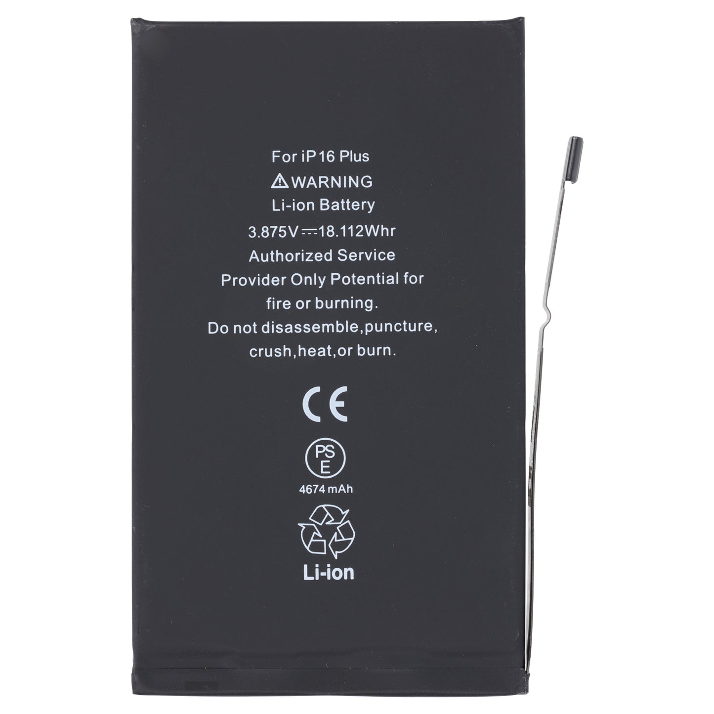 Cambio de Bateria de Iphone 16 pro