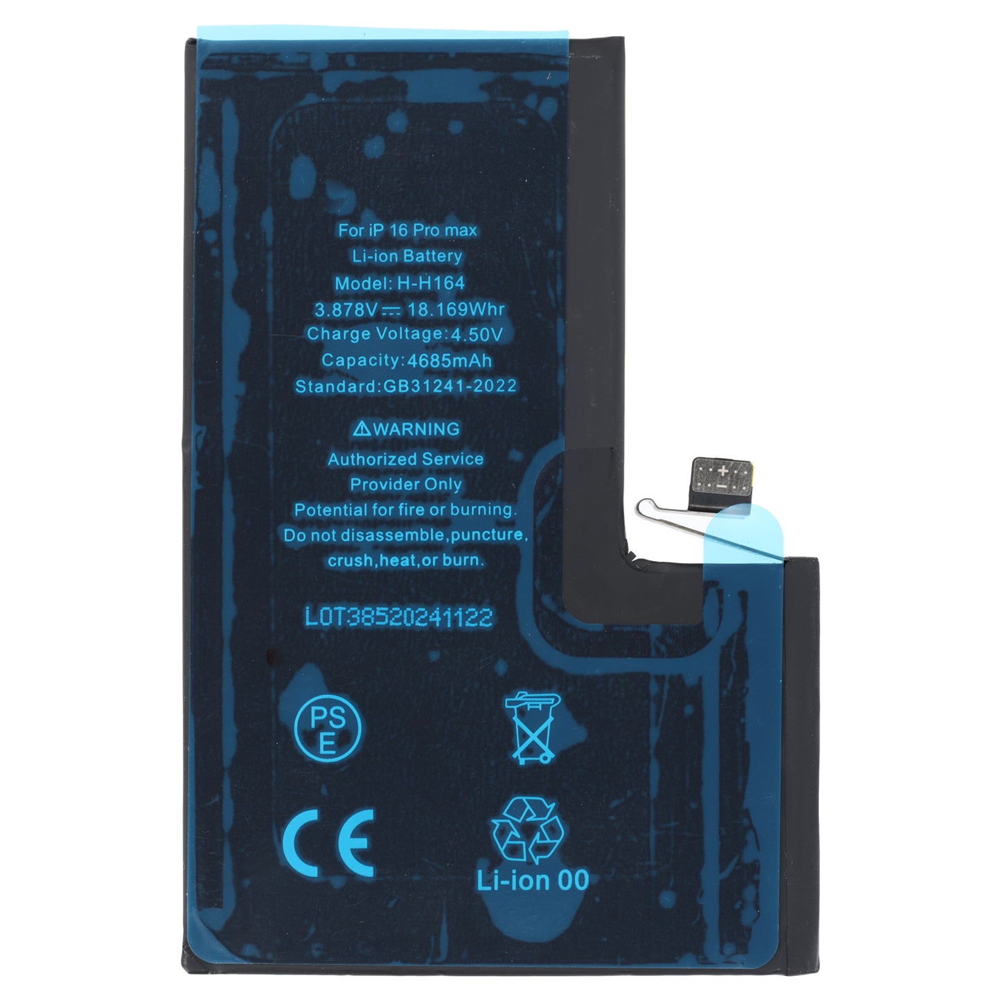 Cambio de Bateria de Iphone 16 pro max