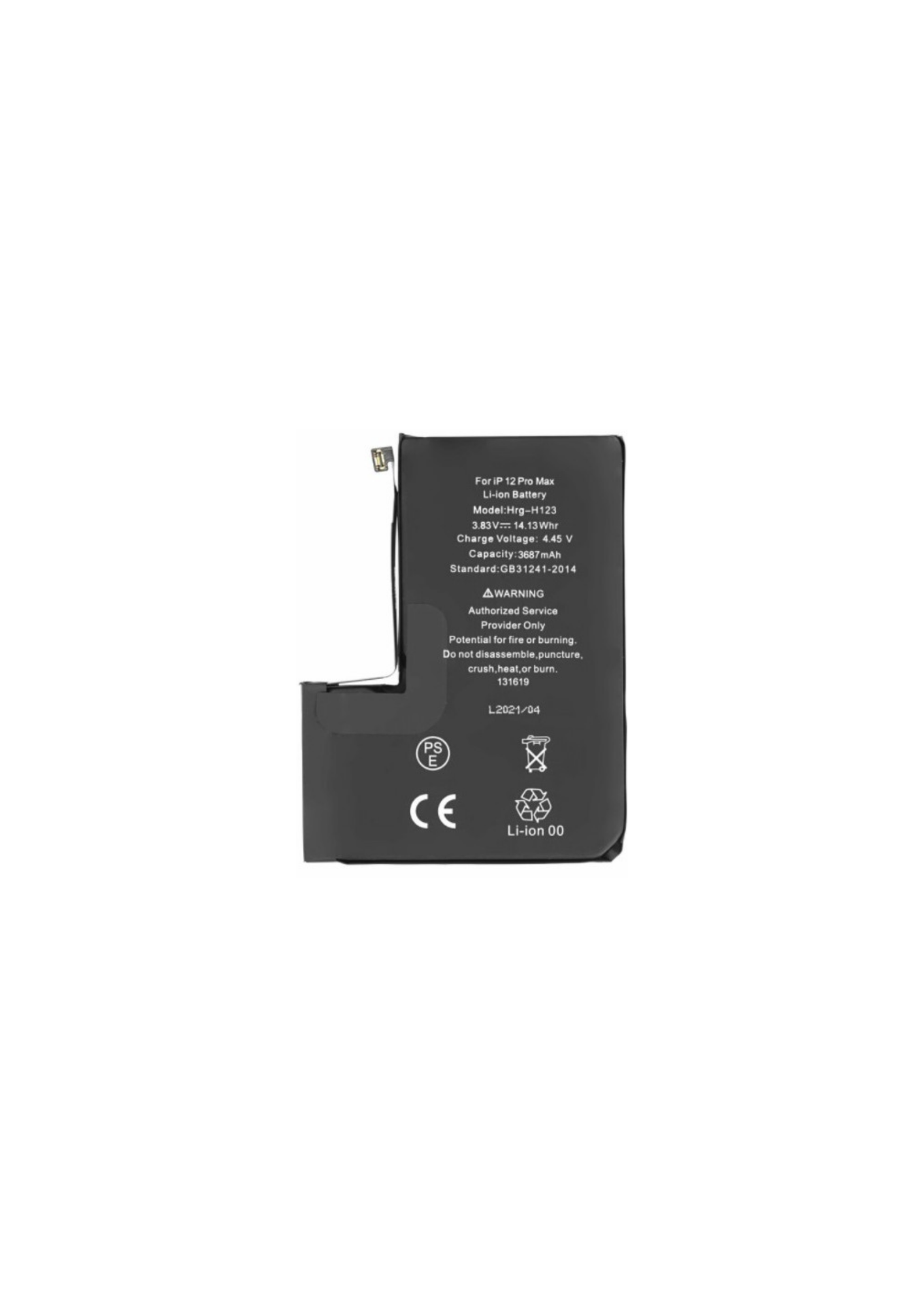 Cambio de Bateria Iphone 12 pro max.